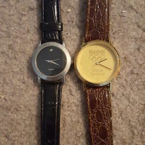 Two untested men's and women's watches in good and decent condition